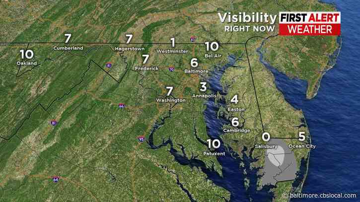 Maryland Weather: Alert Day In Effect For Your Wednesday Morning
