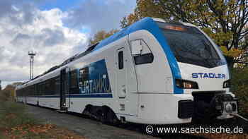 Mit dem Batteriezug von Döbeln nach Dresden - Sächsische.de