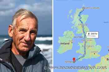 Poulton-le-Fylde: 75-year-old man walking 800 miles for charity