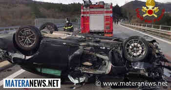Bruttissimo incidente sulla Basentana! Le foto - Matera News