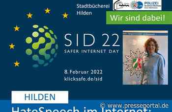 POL-ME: Hasskriminalität im Internet: Die Polizei klärt auf - Hilden / Kreis Mettmann - 2202010 - Presseportal.de