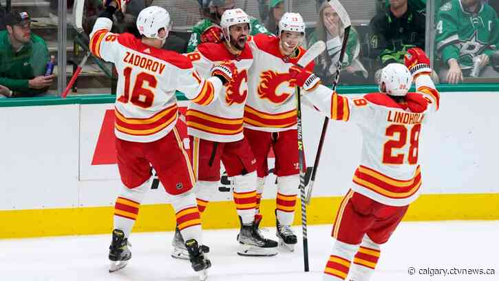 Kylington caps third-period rally, Flames beat Stars 4-3