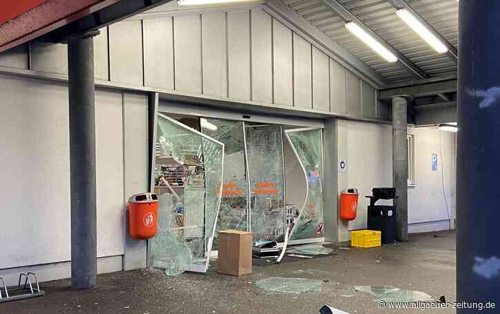 V-Markt Memmingen: Geldautomat gesprengt - Polizei-Großeinsatz heute Nacht - Allgäuer Zeitung
