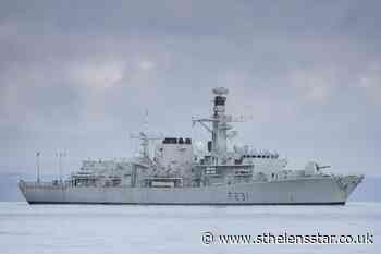 Royal Navy warship monitors Russian vessels in English Channel - St Helens Star
