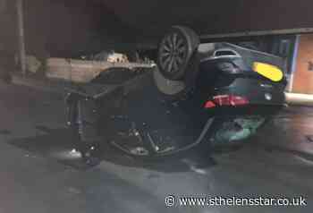 Car overturns in three-vehicle crash in Ashton-in-Makerfield - St Helens Star