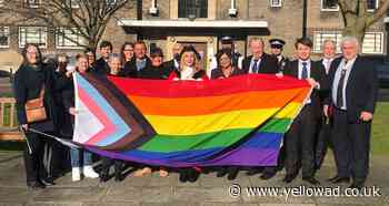 Havering Council flies Progress Pride Flag to mark LGBT+ History Month - Yellow Advertiser