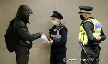 Calls for review of coronavirus fines and prosecutions - Evening Standard