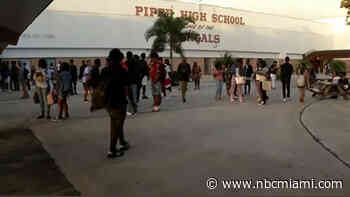 Teacher at Piper High in Sunrise Accused of Sexual Misconduct With Student