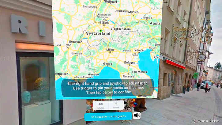 Geo Guessing Is Even More Fun In VR On The Meta Quest
