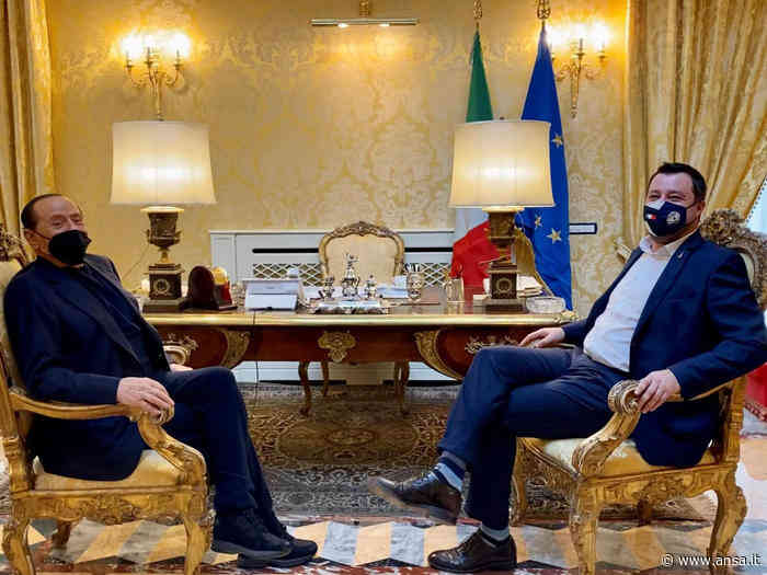 Salvini vede Berlusconi ad Arcore - Agenzia ANSA