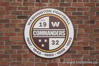 Washington’s NFL team unveils new name as Commanders - Trail Times