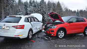 Zwei Unfälle an derselben Stelle: Sechs Verletzte bei Bischofsheim - Main-Post