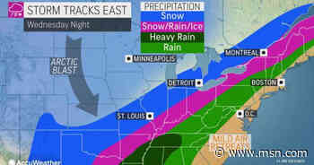 'Marathon' storm to bring wintry precipitation back to Northeast - msnNOW