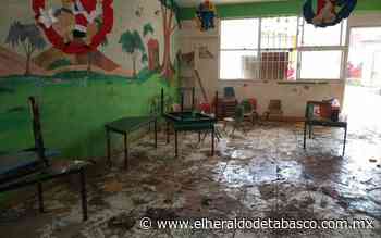 Kínder de Macuspana se cae a pedazos ante la indiferencia de autoridades educativas - El Heraldo de Tabasco