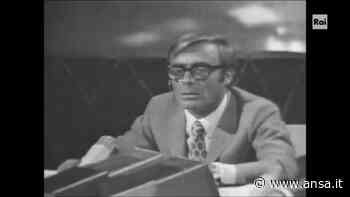 E' morto Tito Stagno: ecco il suo storico annuncio dello sbarco sulla Luna - Italia - Agenzia ANSA