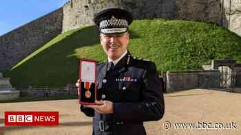 West Midlands chief constable knighted at Windsor Castle