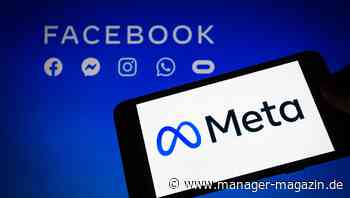 Facebook-Mutter Meta verliert ein Fünftel ihres Börsenwerts