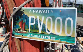 New specialty license plate features Hokuleʻa
