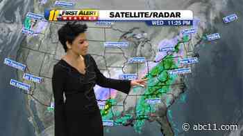 Few Showers, 70s Today