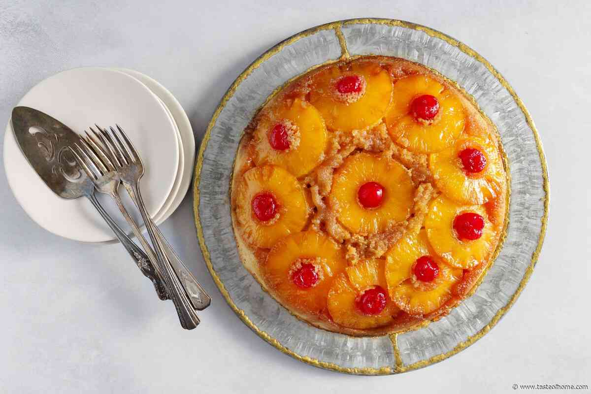 Upside down Cake Десерты