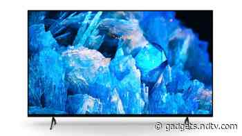 Sony Bravia A75K 4K OLED Smart TV With Cognitive Processor XR, Acoustic Surface Audio Unveiled