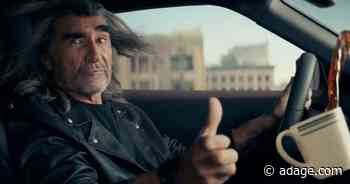 Eugene Levy looks bad-ass in Nissan's Super Bowl ad