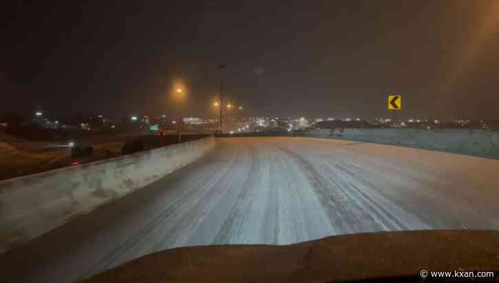 Austin first responders urge people to stay off roads during winter storm