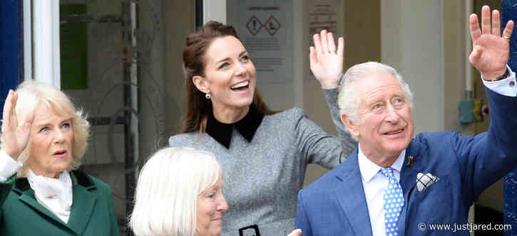 Duchess Kate Middleton Does a Rare Royal Visit with Her In-Laws Sans Prince William!