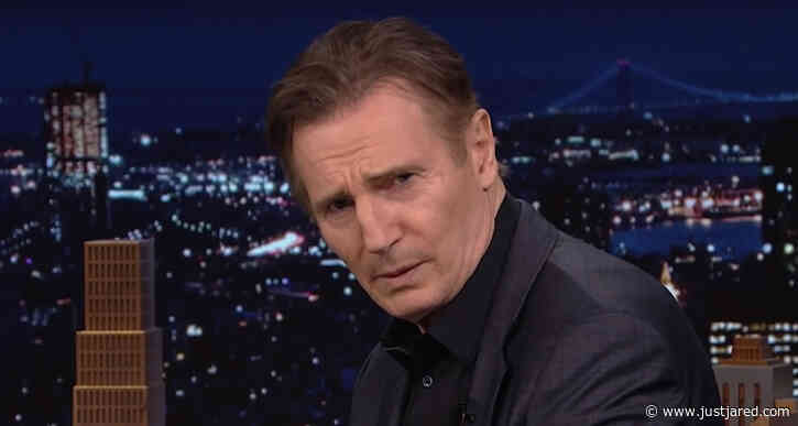 Liam Neeson Encourages Other Actors to Pose Like 'Zoolander' for Photos - Watch!
