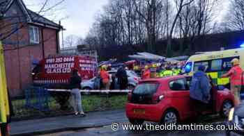 Woman rescued after Chadderton crash sees vehicle hit property - theoldhamtimes.co.uk