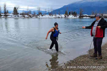 Pandemic Plunge: Lower Kootenay Band staff brave frigid river waters - Nelson Star