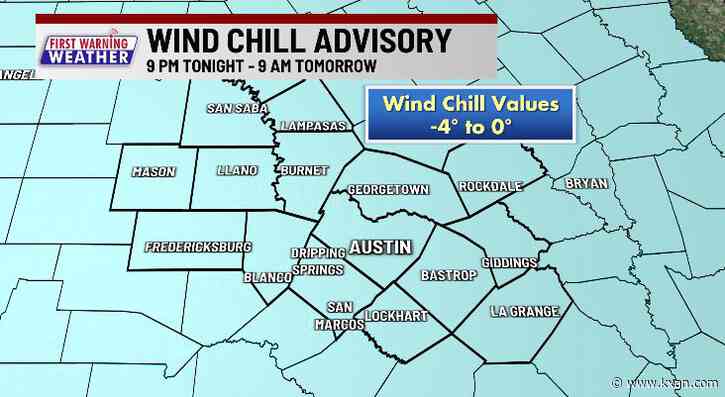 Wind Chill Advisory issued as sleet and freezing rain wrap up