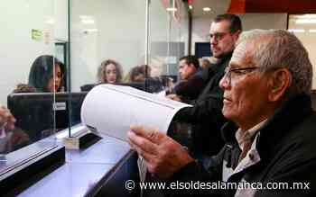 Las pensiones menores a esta cantidad serán libres de impuesto, de acuerdo al SAT - El Sol de Salamanca