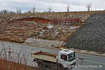 Pfusch beim Bau an der Westtrasse? Böschung rutscht erneut ab - Freie Presse