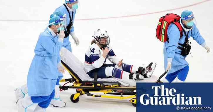 ‘It was sickening’: USA women’s hockey team lose star Decker in Olympic opener - The Guardian