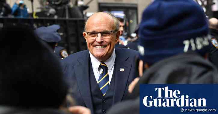 Rudy Giuliani’s surprise reveal on Masked Singer led to judges walking off - The Guardian
