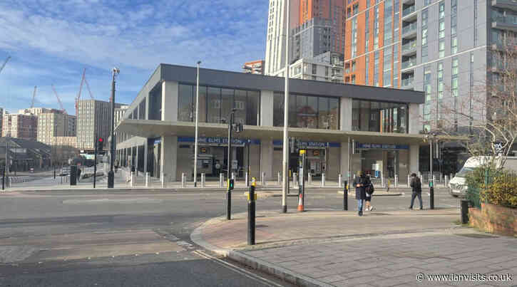 Plans to improve the street outside Nine Elms tube station