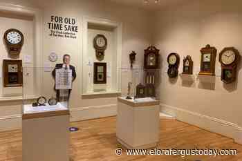 Fergus senator's clocks spending time on display at the WCMA - EloraFergusToday