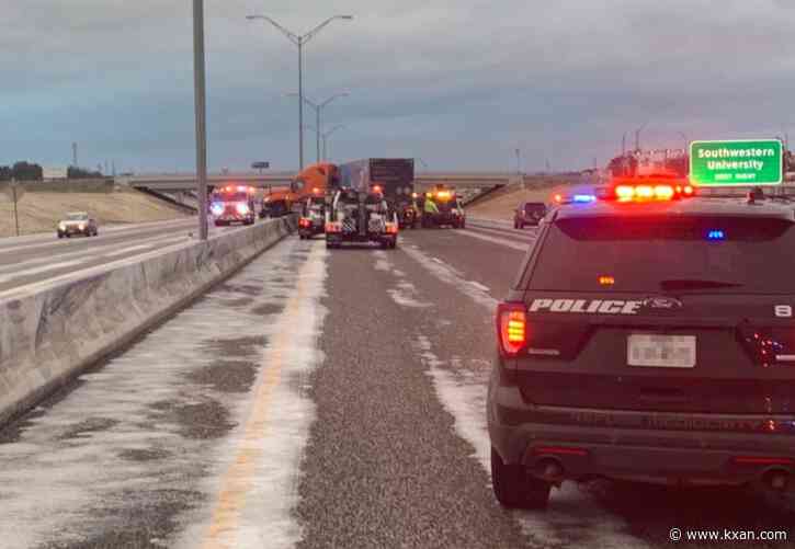WATCH LIVE: Freezing rain, sleet making roads icy across Central Texas