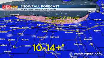 Red Alert: Steady snow continues overnight, slow morning commute
