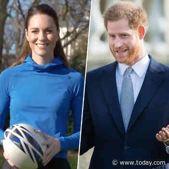 Kate Middleton takes over role of royal rugby patron from Prince Harry