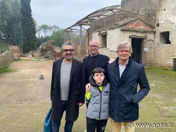 A Pompei le star di 'Capri, Hollywood' Haggis e August - Agenzia ANSA