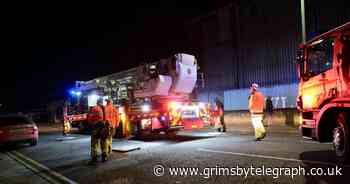Live updates as Grimsby road closed after 'large metal sheets' come loose from building - Grimsby Live