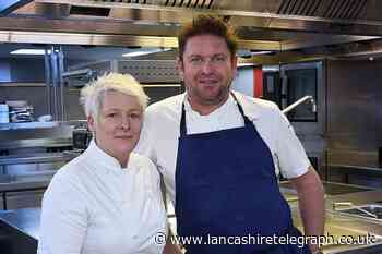 Langho: James Martin visits Northcote restaurant for festival
