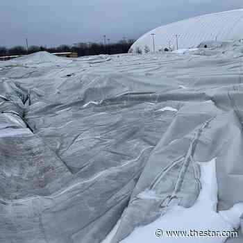 UPDATE: Two Durham soccer domes collapse during blizzard - Toronto Star
