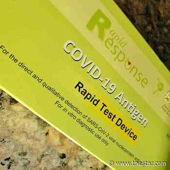 Durham schools short on rapid tests as students head back to in-person classes - Toronto Star