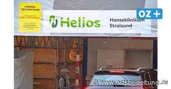 Akkordarbeit im Testzentrum Stralsund: 560 Abstriche in 10,5 Stunden - Ostsee Zeitung