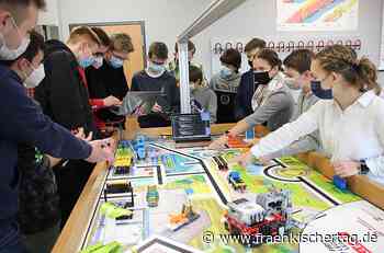 Forschung: Schüler des Frankenwald-Gymnasiums Kronach beweisen mit ihrem Roboter, dass Lego mehr als nur ein Spielzeug ist. - Fränkischer Tag
