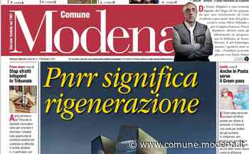 E' online "Modena Comune" di febbraio - Comune di Modena