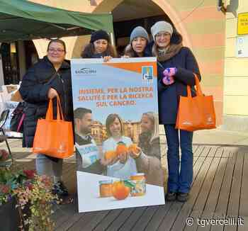 A Vercelli grande successo per le Arance della Salute Airc - tgvercelli.it